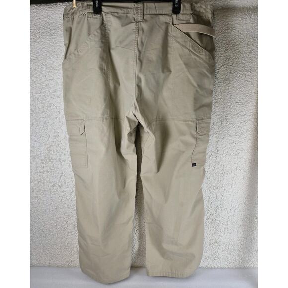 5.11 Tactical Taclite Pro Cargo Pants Mens 44x30 Khaki Ripstop Utility 74273 162 - Picture 2 of 10